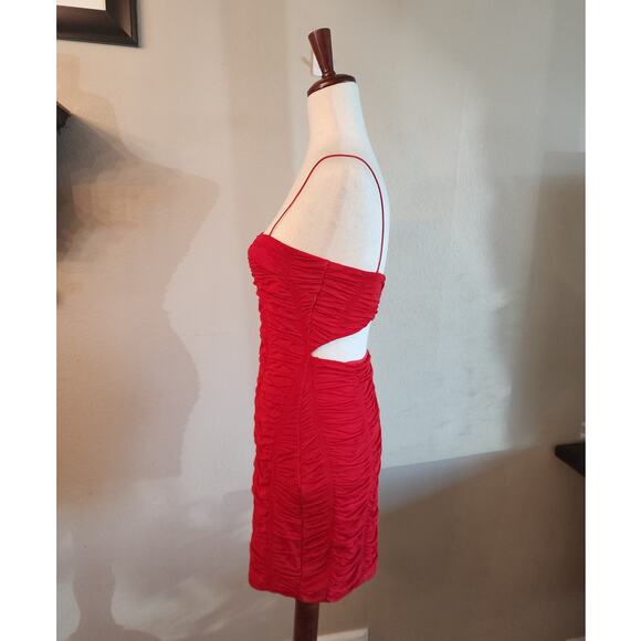 Windsor Women's Mini Dress Cherry Red Valentines Day Event - Picture 2 of 13